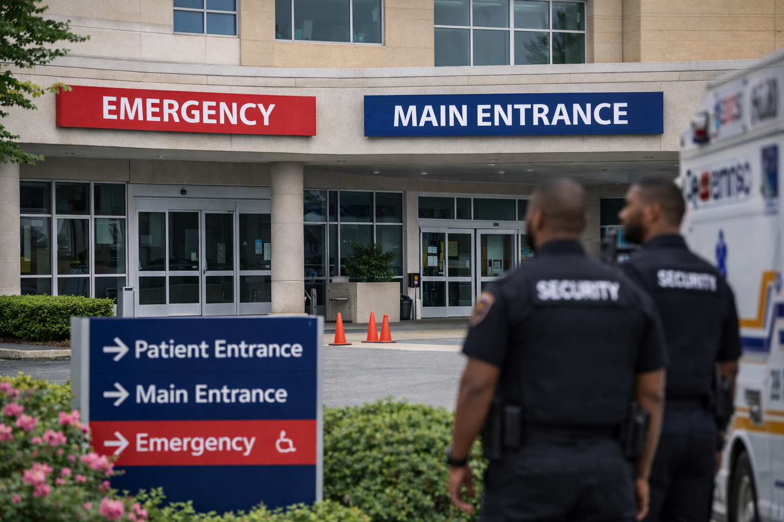 Hospital security planning and oversight review.