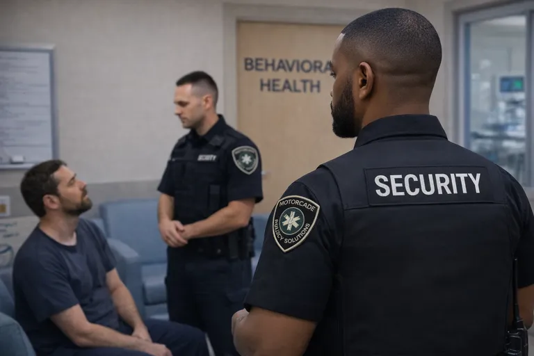 Behavioral health security environment